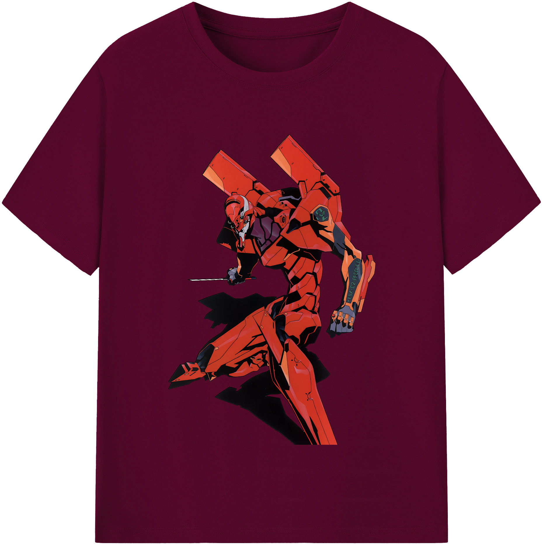 （画像用） EVA 新世紀エヴァンゲリオン レディースカジュアルプリントTシャツ（綿100％）